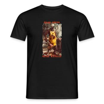 Chef Kitchen Chef Best Seller Chef BBQ Gril - Men's T-Shirt - black - Front - AI Model Male 178 light (178cm)