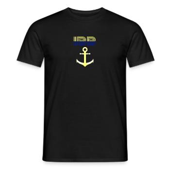 IBBENBÜREN - Wappen - Männer T-Shirt - Schwarz - Vorne - AI Model Male 178 light (178cm)