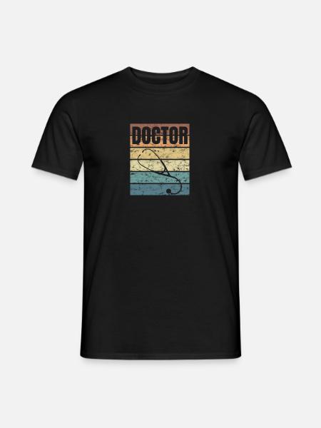 Doctor Doctor Crunge Effect Practice - Men's T-Shirt - black