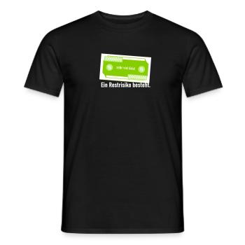 Viel Geld - Männer T-Shirt - Schwarz - Vorne - AI Model Male 178 light (178cm)
