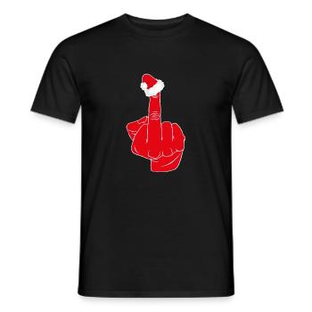 Weihnachtsheuchelei - Männer T-Shirt - Schwarz - Vorne - AI Model Male 178 light (178cm)