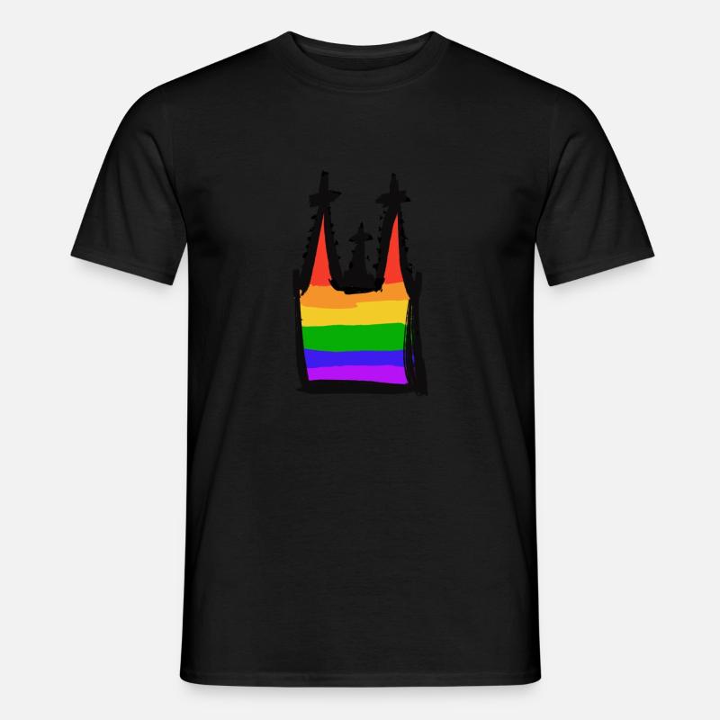 Cologne Pride - Männer T-Shirt - Schwarz