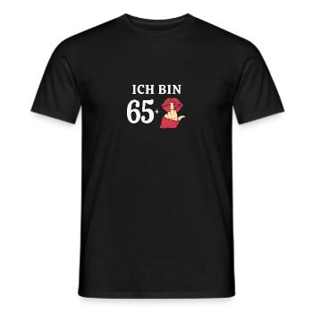 66 Jahre Geburtstagsspruch Runder Geburtstag 66. - Männer T-Shirt - Schwarz - Vorne - AI Model Male 178 light (178cm)