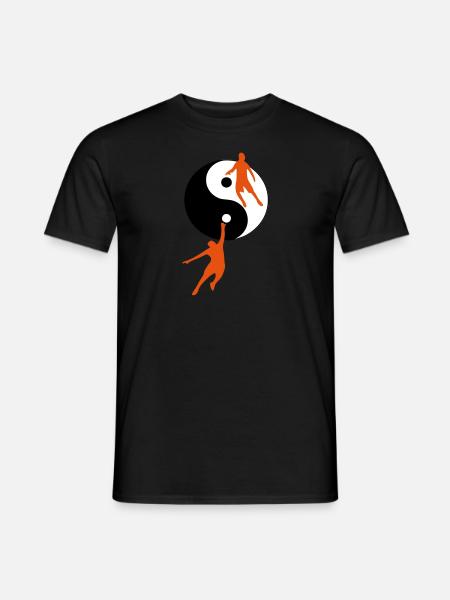 basketball players - Men's T-Shirt - black