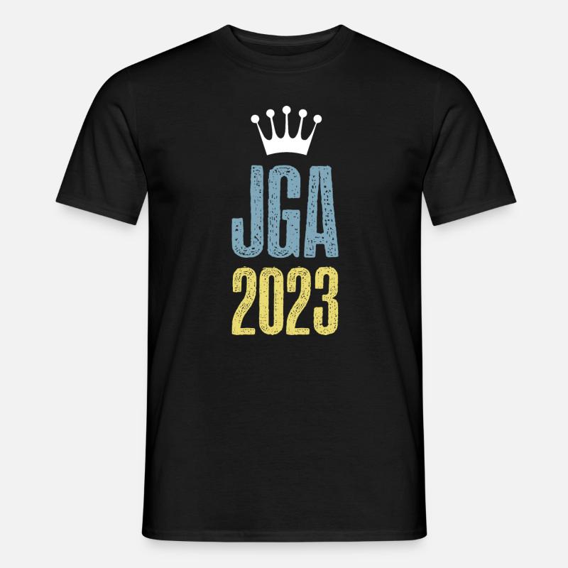 Jga 2023 Junggesellenabschied - Männer T-Shirt - Schwarz