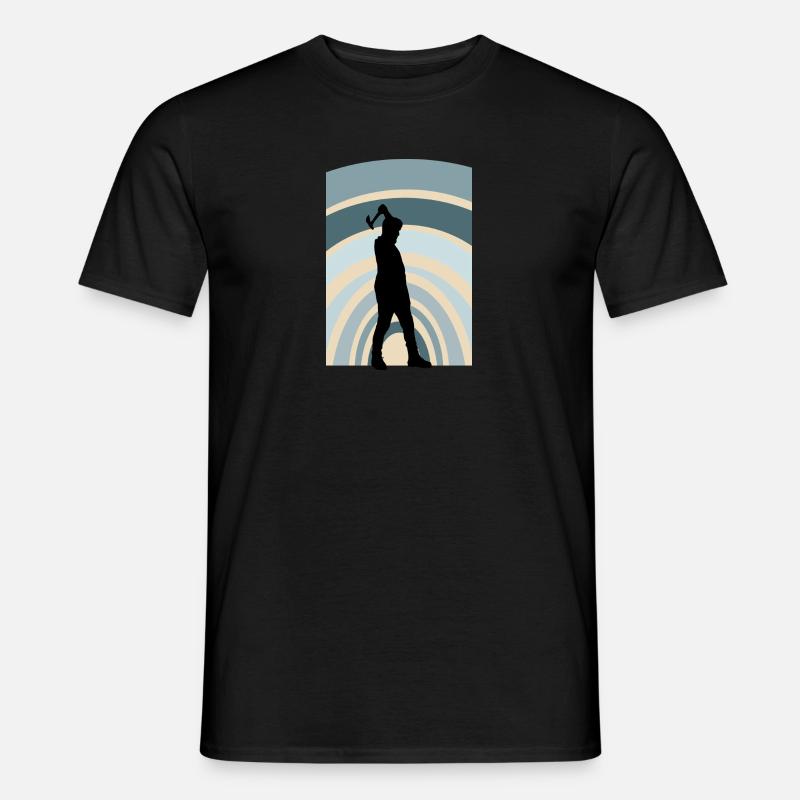 Axt Axtwerfen Axtwerfen - Männer T-Shirt - undefined