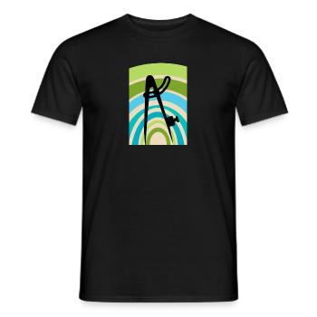 Architecture Architecte Construction de maison - T-shirt homme - noir - Devant - AI Model Male 178 light (178cm)