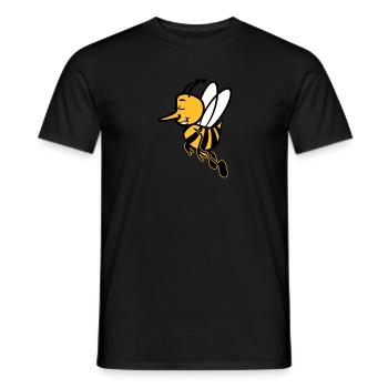 Biene fliegen süss - Männer T-Shirt - Schwarz - Vorne - AI Model Male 178 light (178cm)