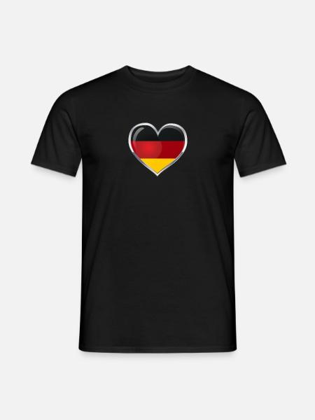 Fan Germany - Men's T-Shirt - black