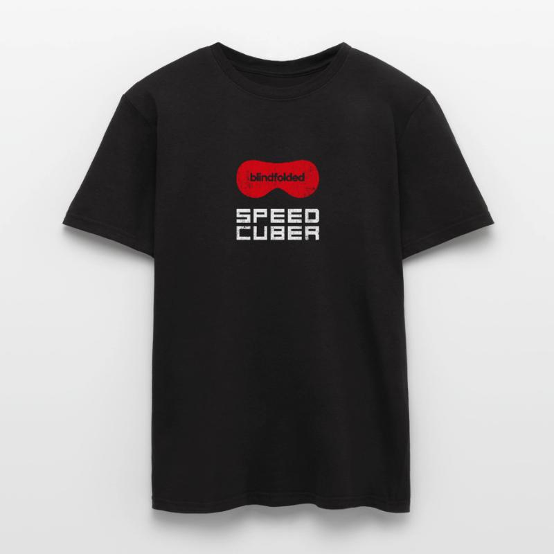 SPEEDCUBER Blindfolded. Cubing-Cube-Speedcuber T-shirt homme