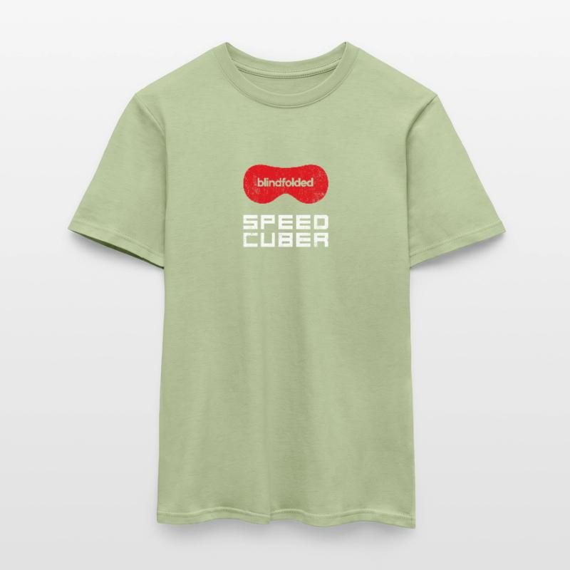 SPEEDCUBER Blindfolded. Cubing-Cube-Speedcuber T-shirt homme