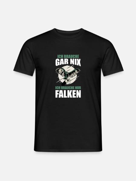 Falkner Falken Falknerei - Männer T-Shirt - Schwarz