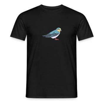 Swallow - Men's T-Shirt - black - Front - AI Model Male 178 light (178cm)