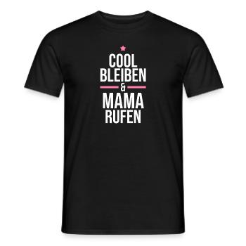 Mutter Muttertag Mama - Männer T-Shirt - Schwarz - Vorne - AI Model Male 178 light (178cm)