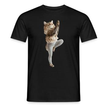Persisch - Männer T-Shirt - Schwarz - Vorne - AI Model Male 178 light (178cm)