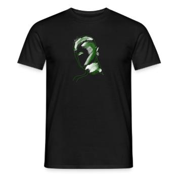 grüne Freunde ohne Text - Männer T-Shirt - Schwarz - Vorne - AI Model Male 178 light (178cm)