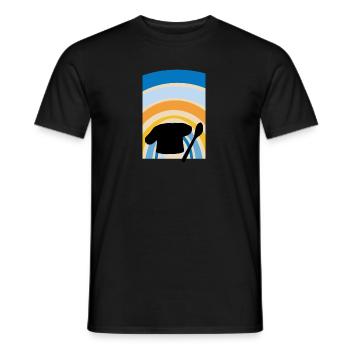 Boulangerie Boulangerie Boulangerie - T-shirt homme - noir - Devant - AI Model Male 178 light (178cm)