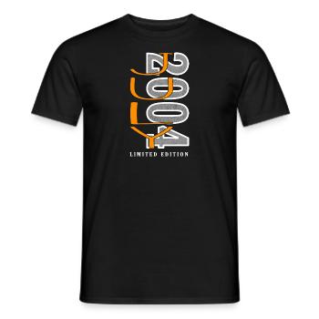 Juillet 2004 - T-shirt homme - noir - Devant - AI Model Male 178 light (178cm)