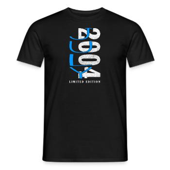 Juillet 2004 - T-shirt homme - noir - Devant - AI Model Male 178 light (178cm)