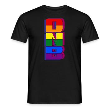 DNB Vert Original Junglist Drum n Bass Pride - Männer T-Shirt - Schwarz - Vorne - AI Model Male 178 light (178cm)