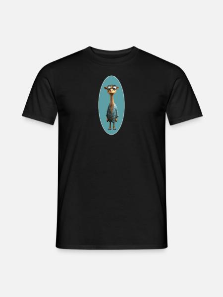 Kamel - Männer T-Shirt - Schwarz