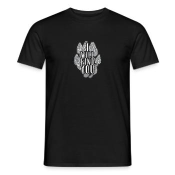 Pilze sammeln Pilzsammler - Männer T-Shirt - Schwarz - Vorne - AI Model Male 178 light (178cm)