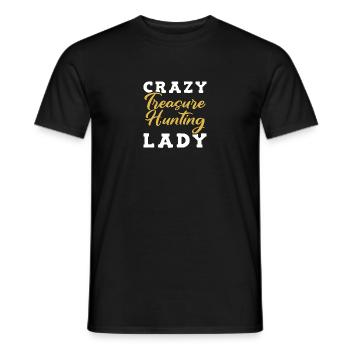 Schatzsucher Schatzsuche Metaldetektor - Männer T-Shirt - Schwarz - Vorne - AI Model Male 178 light (178cm)