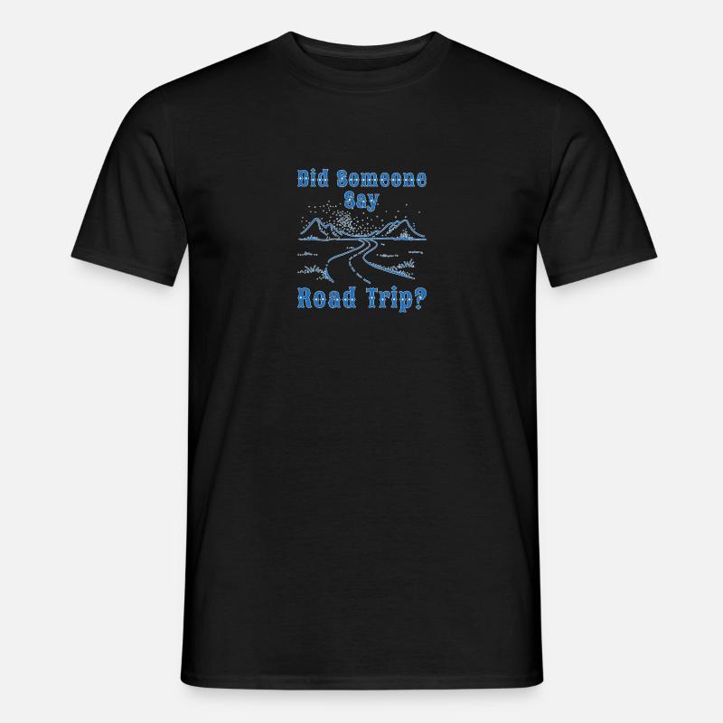 Road Trip - Männer T-Shirt - Schwarz