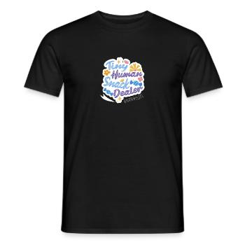 Nanny Babysitter Childminder - Men's T-Shirt - black - Front - AI Model Male 178 light (178cm)