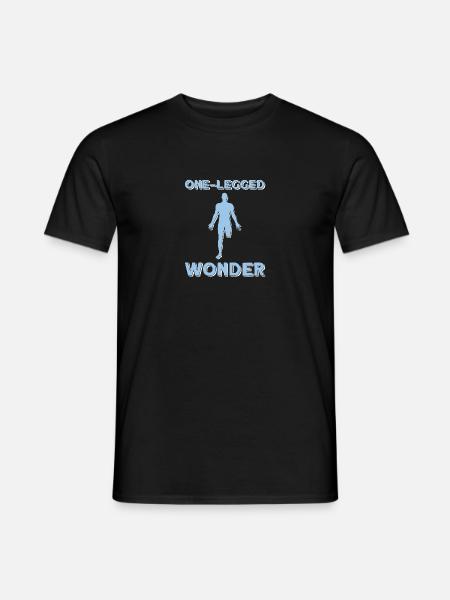 Rollstuhl Rollstuhlfahrer - Männer T-Shirt - Schwarz