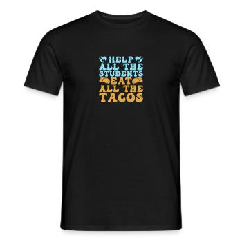 Paraprofessional - Men's T-Shirt - black - Front - AI Model Male 178 light (178cm)