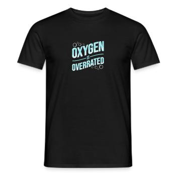 Schwimmen Schwimmer - Männer T-Shirt - Schwarz - Vorne - AI Model Male 178 light (178cm)