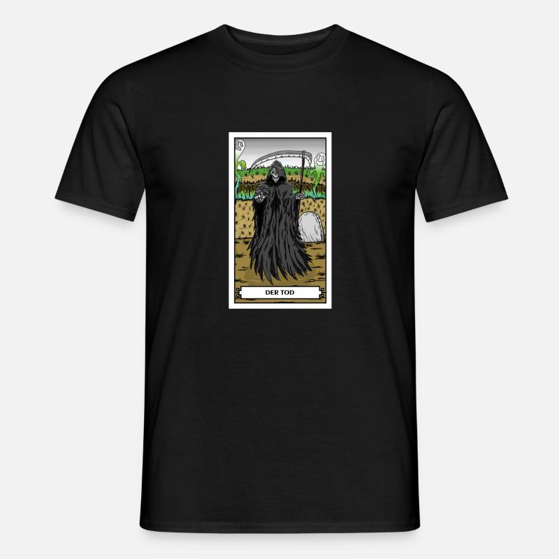 DerTod - Männer T-Shirt - Schwarz