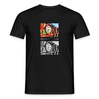 Urbex Germany#1 - Männer T-Shirt - Schwarz - Vorne - AI Model Male 178 light (178cm)