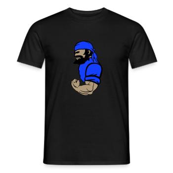 pirate - T-shirt homme - noir - Devant - AI Model Male 178 light (178cm)