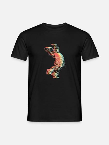 Basketball Slam Dunking Retro - Men's T-Shirt - black