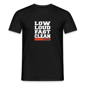 llfc - Men's T-Shirt - black - Front - AI Model Male 178 light (178cm)