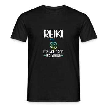 Gifts for Reiki Masters - Men's T-Shirt - black - Front - AI Model Male 178 light (178cm)