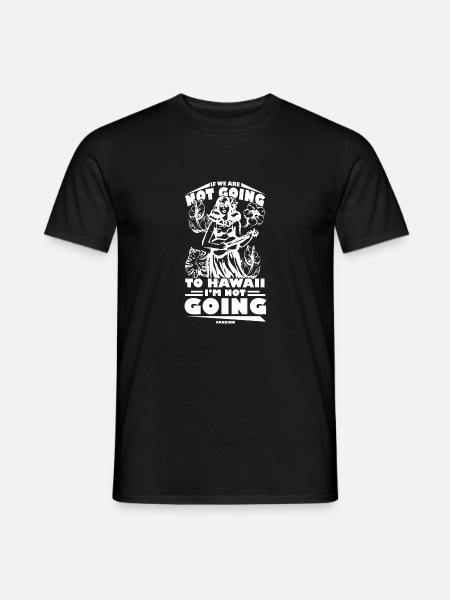 Hawaii Urlaub Aloha Sommer Hawaiian Geschenk - Männer T-Shirt - Schwarz