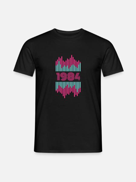 1984 - Men's T-Shirt - black
