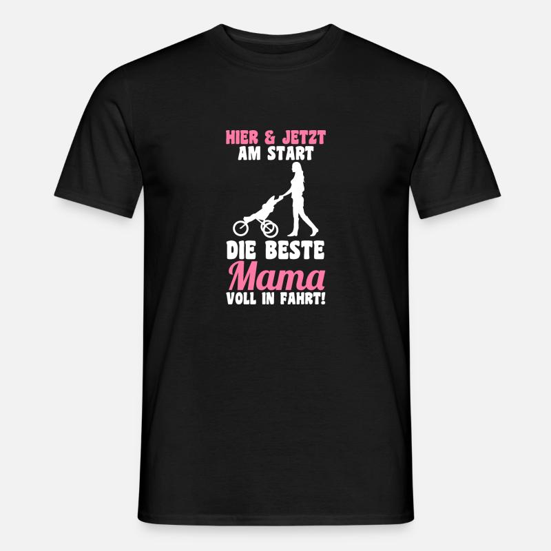 Mutter Mama - Männer T-Shirt - Schwarz