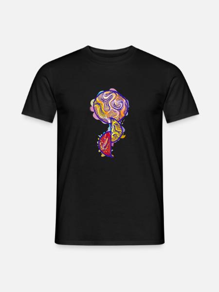 Organ Donation Tattoo Symbol - Men's T-Shirt - black