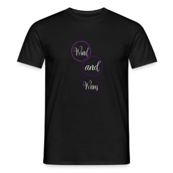Windsurfing Spots Windsurfing Tricks - Men's T-Shirt - black - Front - AI Model Male 178 light (178cm)