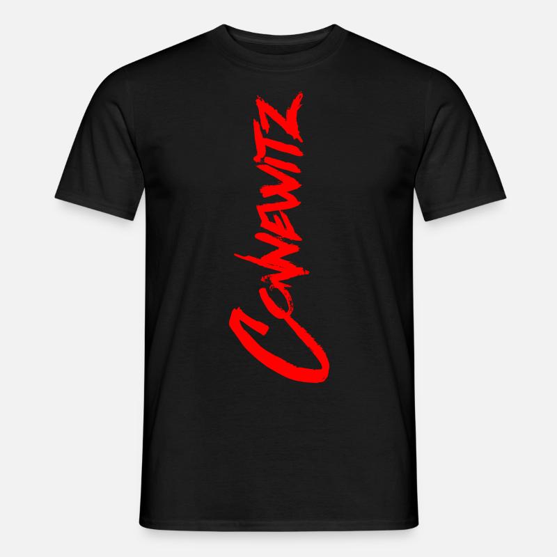 CONNEWITZ Leipzig - Männer T-Shirt - Schwarz