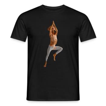 Vizsla - Männer T-Shirt - Schwarz - Vorne - AI Model Male 178 light (178cm)