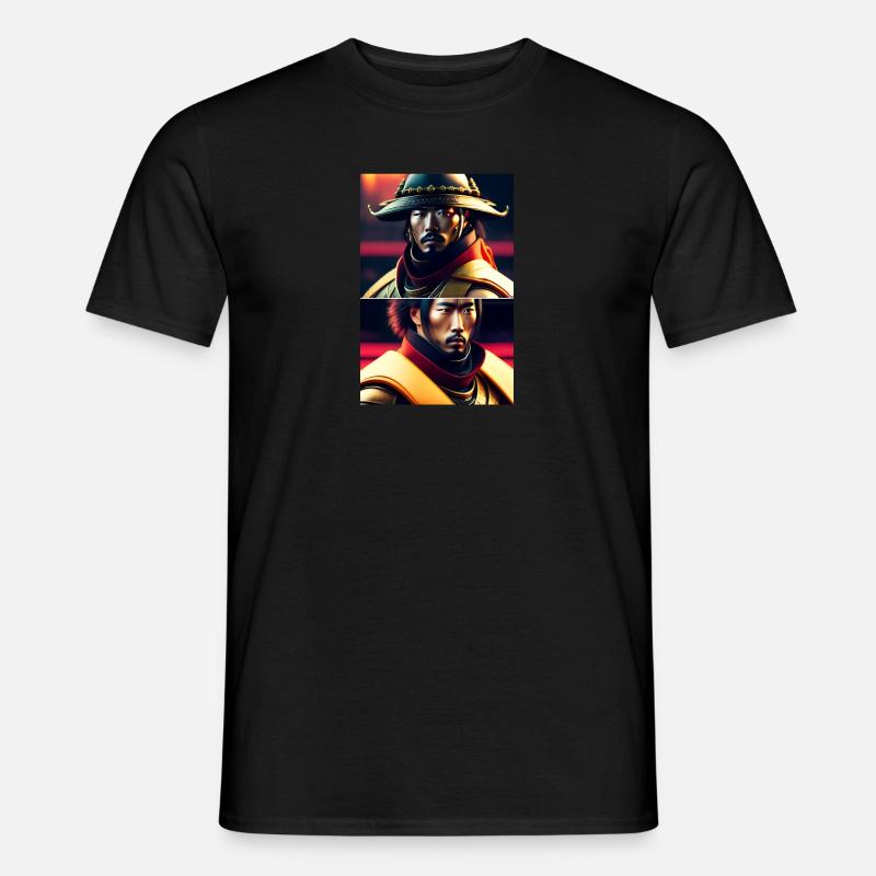 Futuristic Samurai - Men's T-shirt - undefined