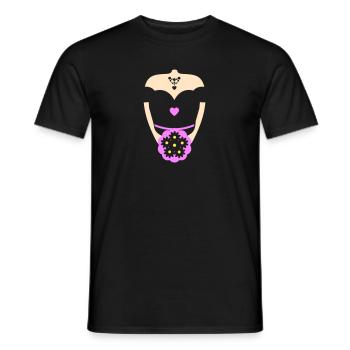 Braut - Männer T-Shirt - Schwarz - Vorne - AI Model Male 178 light (178cm)