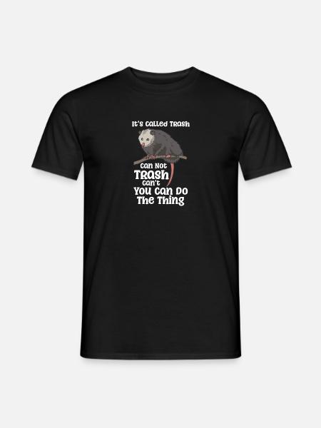 It's Called Trash Can - Männer T-Shirt - Schwarz