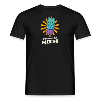Dessert Mochigome Mochi Japan Eis Reis Spruch - Männer T-Shirt - Schwarz - Vorne - AI Model Male 178 light (178cm)