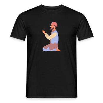 Ramadan Mubarak muslim islam Fasten moslem Allah - Männer T-Shirt - Schwarz - Vorne - AI Model Male 178 light (178cm)